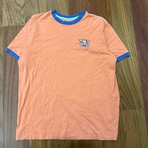 Orange Vintage Disney Ringer Tee